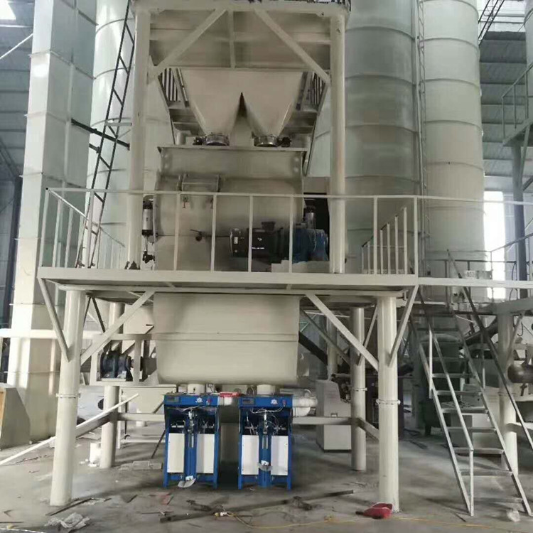 中力眾鼎 大型干粉砂漿攪拌站 年產10萬噸干粉混合設備 自動出料